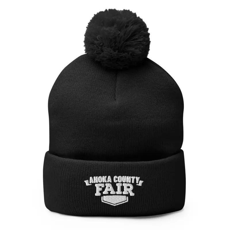 Winter Hat White Logo