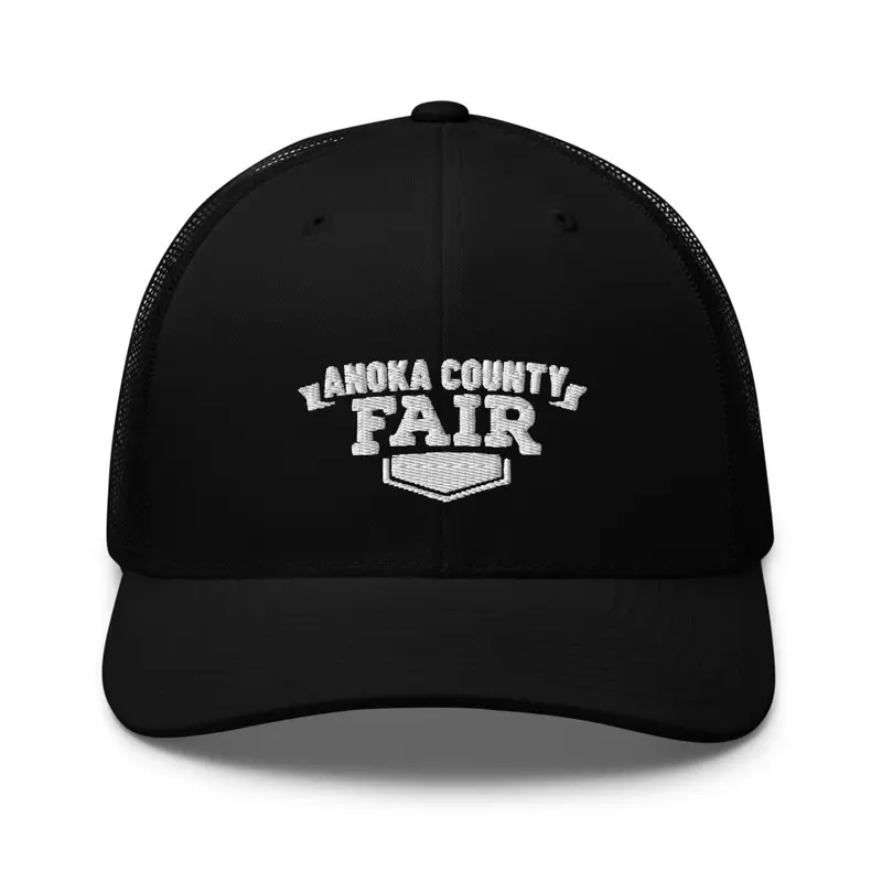 The Anoka County Fair  White Logo